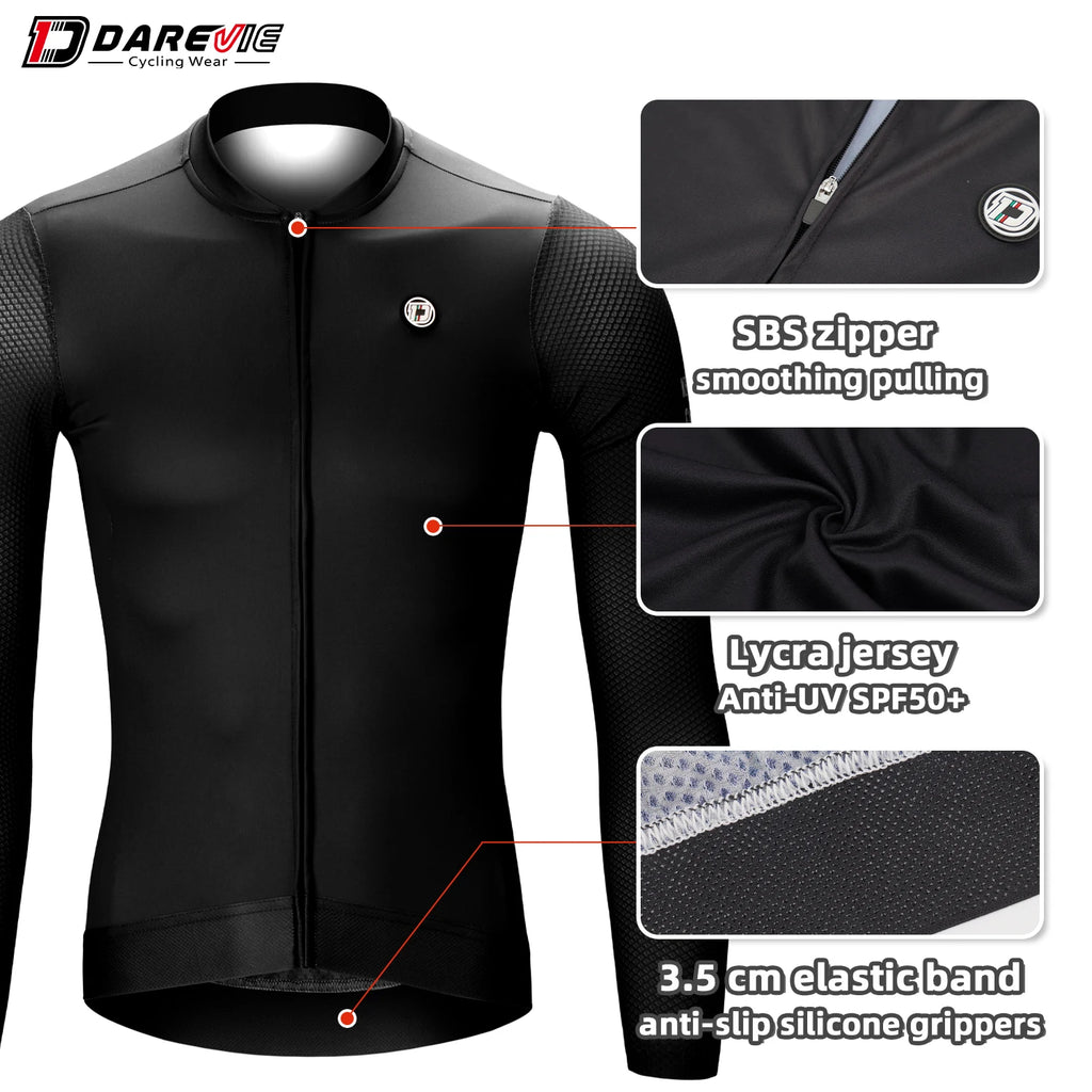 Maillot manga larga hombre