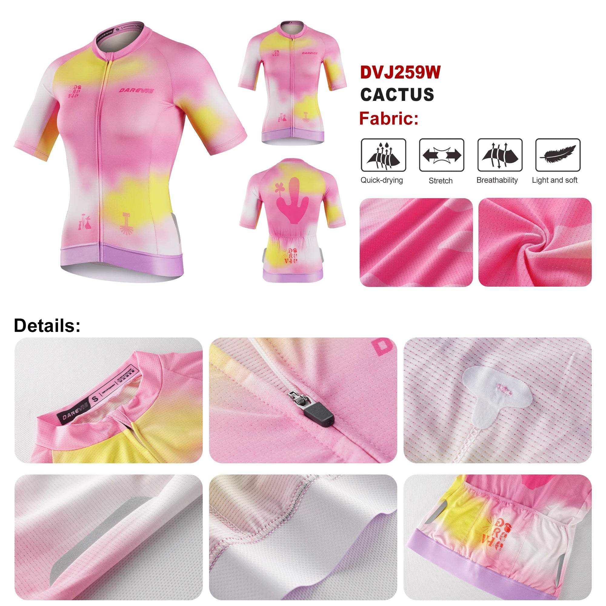 Maillot tricolor de Mujer